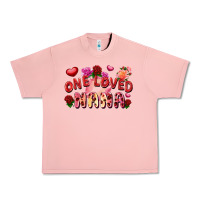 Salmon one loved nana Urban Heavy Tee - FaDigitalArtStudio