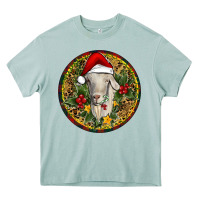 Arona Christmas Goat Heavy Core Tee - RanaPortraitStore