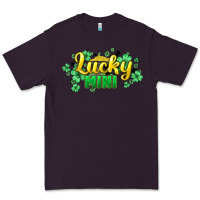 Plum lucky mini st patricks Premium Tee - HowdyJamesFarm