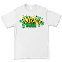 White lucky mini st patricks Premium Tee - HowdyJamesFarm