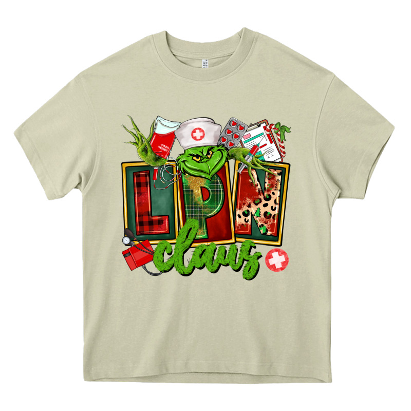 Lpn Licensed Practical Claus Heavy Core Tee by CowGirlArtShop | Teevron