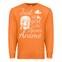 Carrot just a girl who loves anime Premium Sweatshirt - DesigneFamous