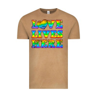 Western Love Lives Here Vintage Tee | Teevron