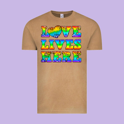 Western Love Lives Here Vintage Tee Designed By Bundleandbundleshop