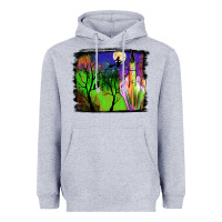 Heather Grey halloween background Heavyweight Hoodie - JahusDesignShop