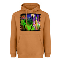 Meerkat halloween background Heavyweight Hoodie - JahusDesignShop