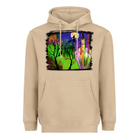 Mushroom halloween background Heavyweight Hoodie - JahusDesignShop