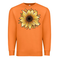 Carrot watercolor sunflower Premium Sweatshirt - JahusDesignShop