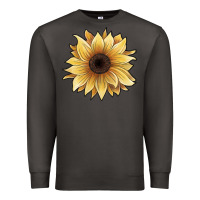 Smoke watercolor sunflower Premium Sweatshirt - JahusDesignShop