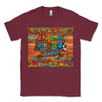 Burgundy i teach au some kids Classic Tee - Artiststas