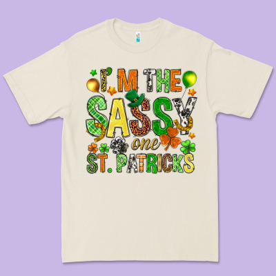I'm The Sassy One St. Patrick's Premium Tee Designed By Howdyjamesfarm