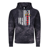 Cloud Black lil autism mom Vintage Hoodie - CowhideDigitalArt