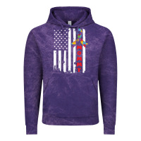 Cloud Purple lil autism mom Vintage Hoodie - CowhideDigitalArt