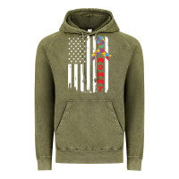 Vintage Olive lil autism mom Vintage Hoodie - CowhideDigitalArt