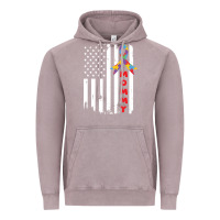 Vintage Zinc lil autism mom Vintage Hoodie - CowhideDigitalArt