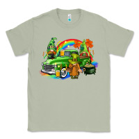 Matcha St. Patrick's Day truck with gnomies Classic Tee - CowGirlArtShop