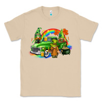 Mushroom St. Patrick's Day truck with gnomies Classic Tee - CowGirlArtShop