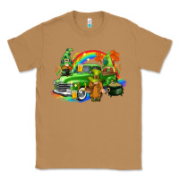 Toasted Coconut St. Patrick's Day truck with gnomies Classic Tee - CowGirlArtShop