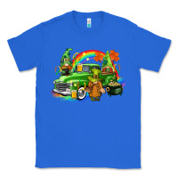 True Royal St. Patrick's Day truck with gnomies Classic Tee - CowGirlArtShop