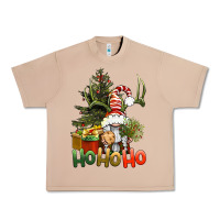 Burro Ho Ho Ho Christmas Gnome Urban Heavy Tee - BundleAndBundleShop
