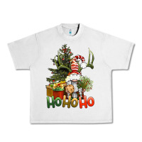 Lunar Rock Ho Ho Ho Christmas Gnome Urban Heavy Tee - BundleAndBundleShop
