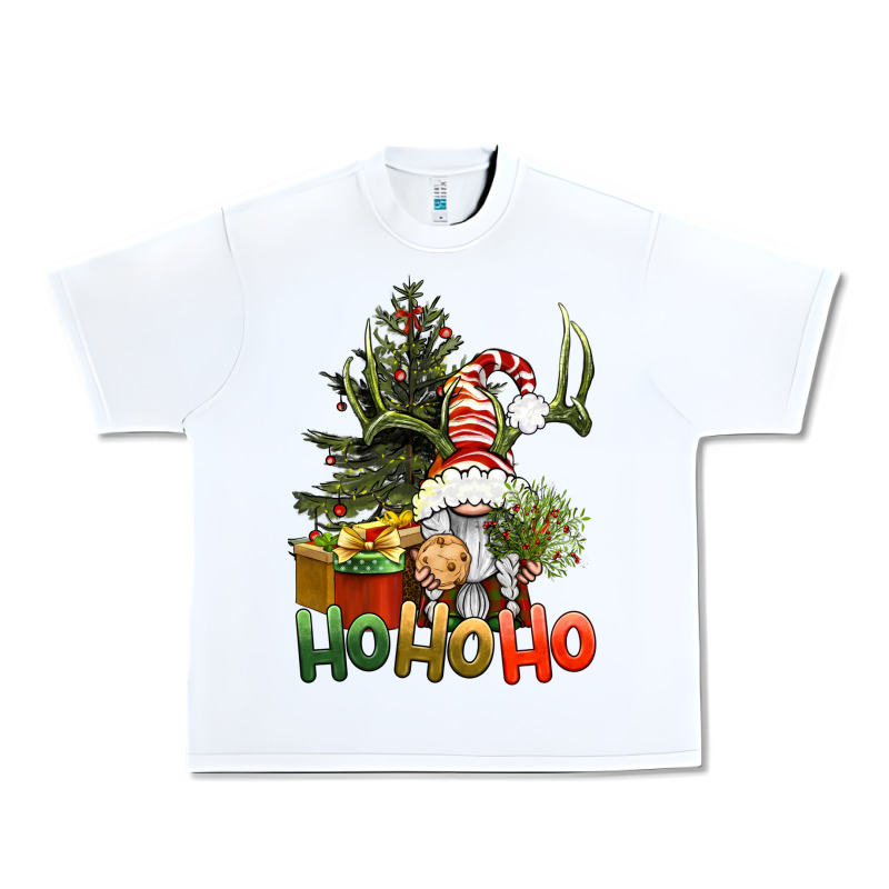 Ho Ho Ho Christmas Gnome Urban Heavy Tee by BundleAndBundleShop | Teevron