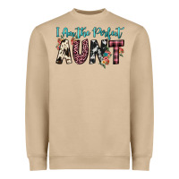 Mushroom i am perfect aunt Heavyweight Sweatshirt - JahusDesignShop