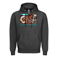 Charcoal Heather Christmas cna certified nursing assistant Zipper Hoodie - JahusDesignShop