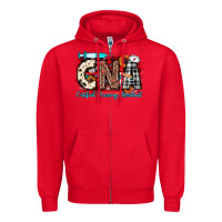 Red Christmas cna certified nursing assistant Zipper Hoodie - JahusDesignShop