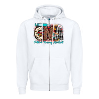White Christmas cna certified nursing assistant Zipper Hoodie - JahusDesignShop