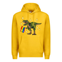 Lemon lgbtq+  t rex Premium Hoodie - Artiststas