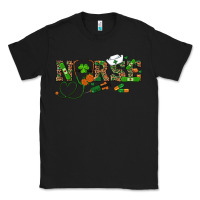 Black st patrick's day nurse Classic Tee - RanaPortraitStore