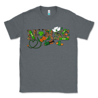 Charcoal Heather st patrick's day nurse Classic Tee - RanaPortraitStore