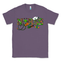 Lavender st patrick's day nurse Classic Tee - RanaPortraitStore
