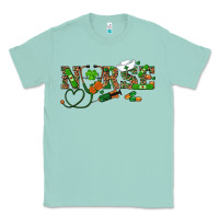 Seafoam st patrick's day nurse Classic Tee - RanaPortraitStore