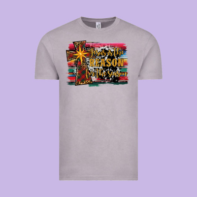 Jesus İs The Reason For The Season Christmas Vintage Tee Designed By Ranaportraitstore