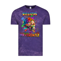 Cloud Purple Autism seeing in the world differently Vintage Tee - FaDigitalArtStudio