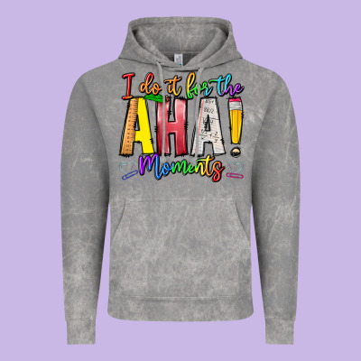Idiot Of The Aha Moments Vintage Hoodie Designed By Cowhidedigitalart
