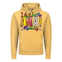 Vintage Mustard IDiot Of The Aha Moments Vintage Hoodie - CowhideDigitalArt