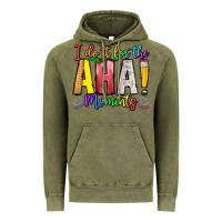 Vintage Olive IDiot Of The Aha Moments Vintage Hoodie - CowhideDigitalArt