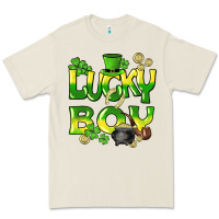Bone Lucky Boy St. Patrick's Day Premium Tee - HowdyJamesFarm