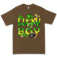 Cacao Lucky Boy St. Patrick's Day Premium Tee - HowdyJamesFarm