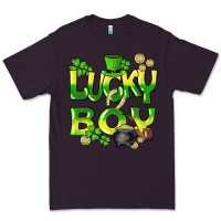 Plum Lucky Boy St. Patrick's Day Premium Tee - HowdyJamesFarm