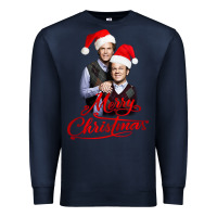 Navy Step Brothers - merry christmas - happy xmas Premium Sweatshirt - DesigneFamous