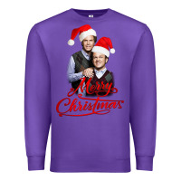 Purple Step Brothers - merry christmas - happy xmas Premium Sweatshirt - DesigneFamous