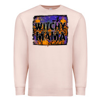 Pale Pink witchy mama Premium Sweatshirt - JahusDesignShop