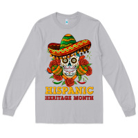 Moon Dust sombrero skull heritage Long Sleeve Tee - BundleAndBundleShop