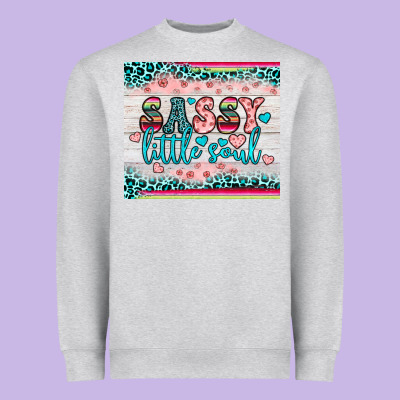 Sassy Little Soul Heavyweight Sweatshirt Designed By Jahusdesignshop