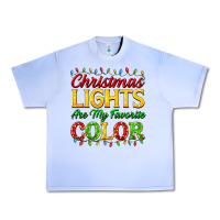 Grape Ice christmas lights are my favorite color Urban Heavy Tee - FaDigitalArtStudio