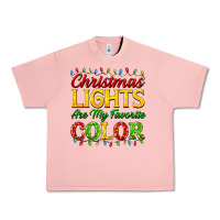 Salmon christmas lights are my favorite color Urban Heavy Tee - FaDigitalArtStudio